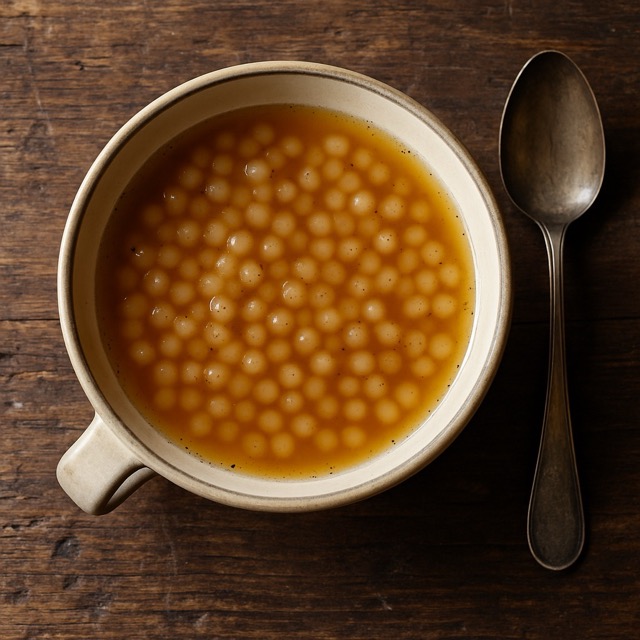 Consommé with Tapioca