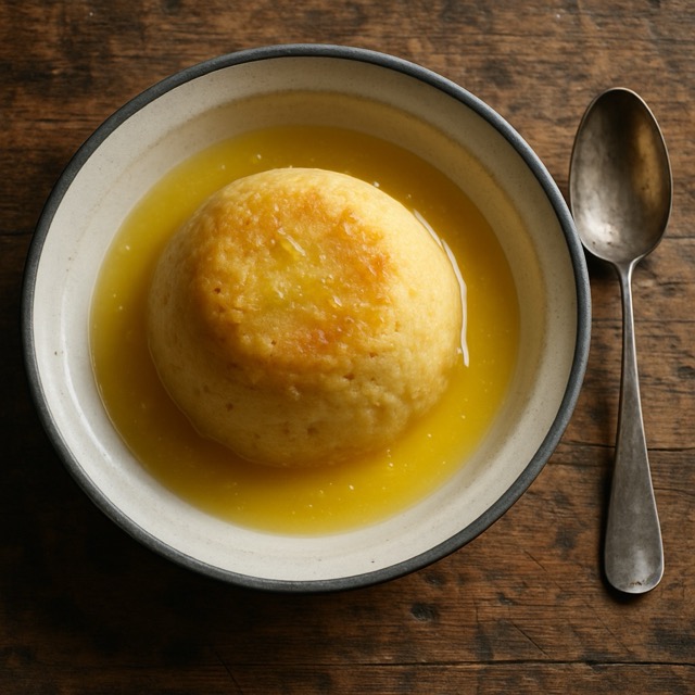 Lemon Suet Pudding